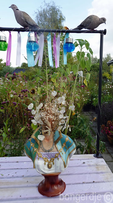  borstbeeld kunstproject 