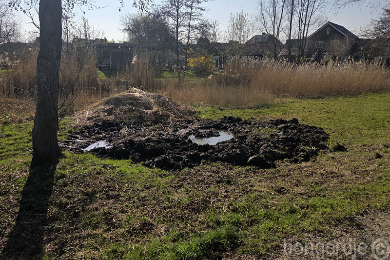  zitten algemeen werk op volkstuinpark de Bongerd 